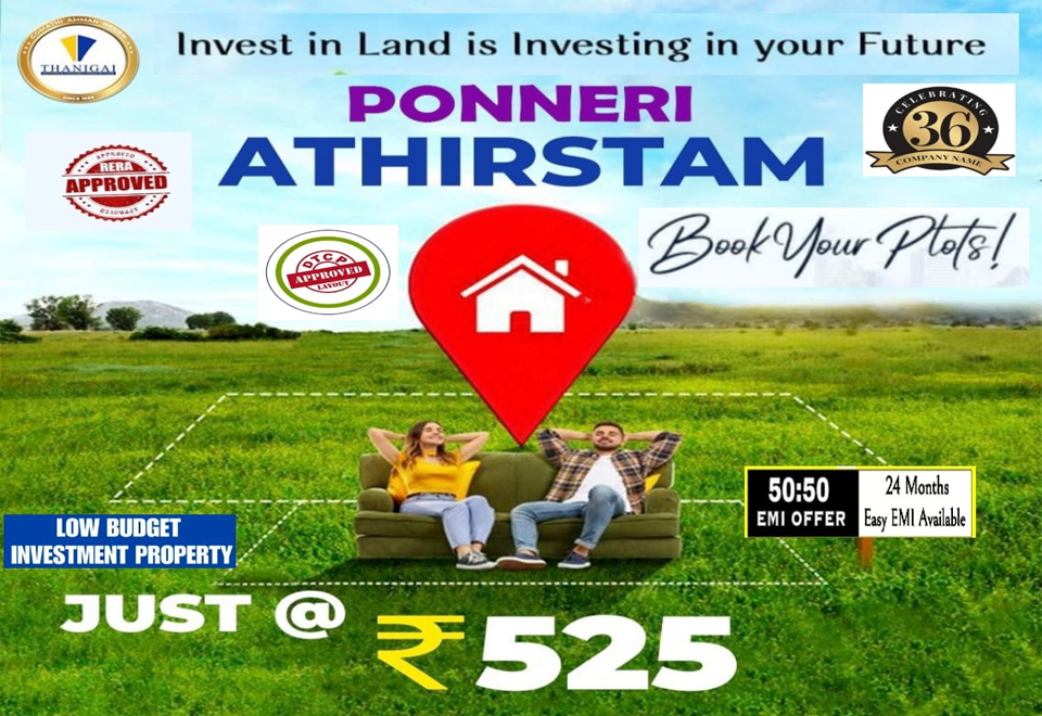 Ponneri Plots for Sale Low Budget